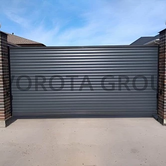Консольные откатные ворота Doorhan серые 2000x1500