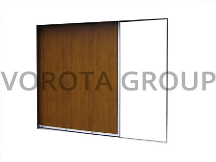 Раздвижные гаражные ворота  Alutech 3500x2750