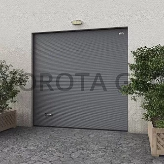 Автоматические ворота для гаража Doorhan серого цвета 3000x2750