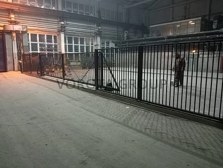 Откатные промышленные ворота