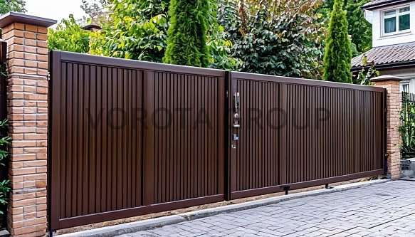 Откатные ворота Doorhan широкие 2200х4500